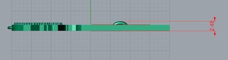 christmas pendant jewelry 3D print model_5