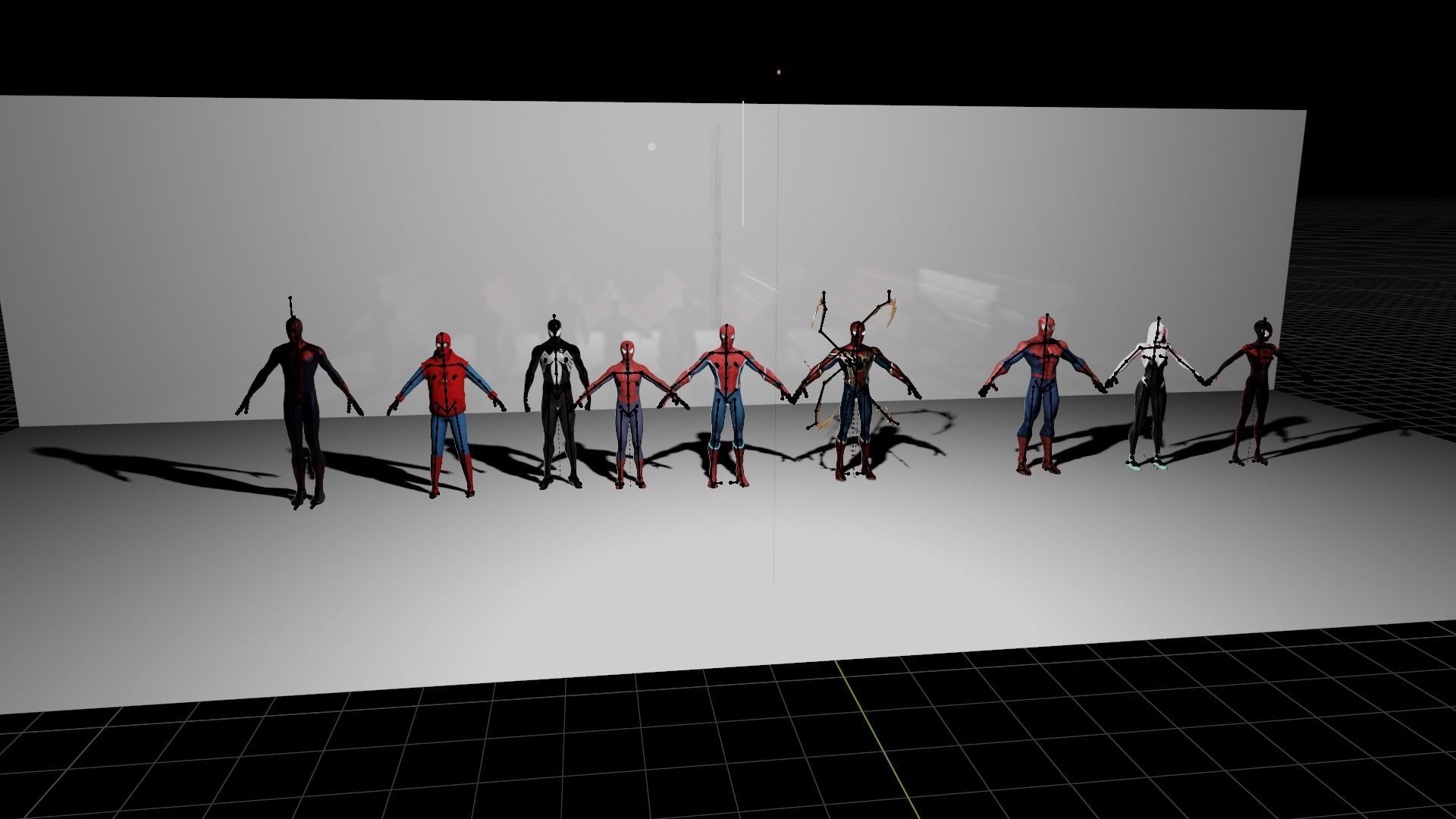 spiderman bundle all spiderman models and suits 3D model_11