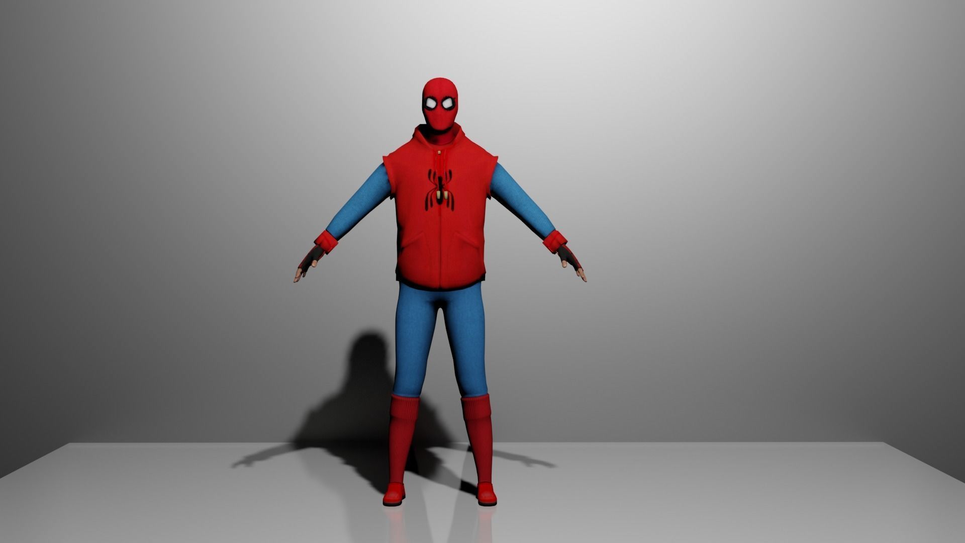 spiderman bundle all spiderman models and suits 3D model_4