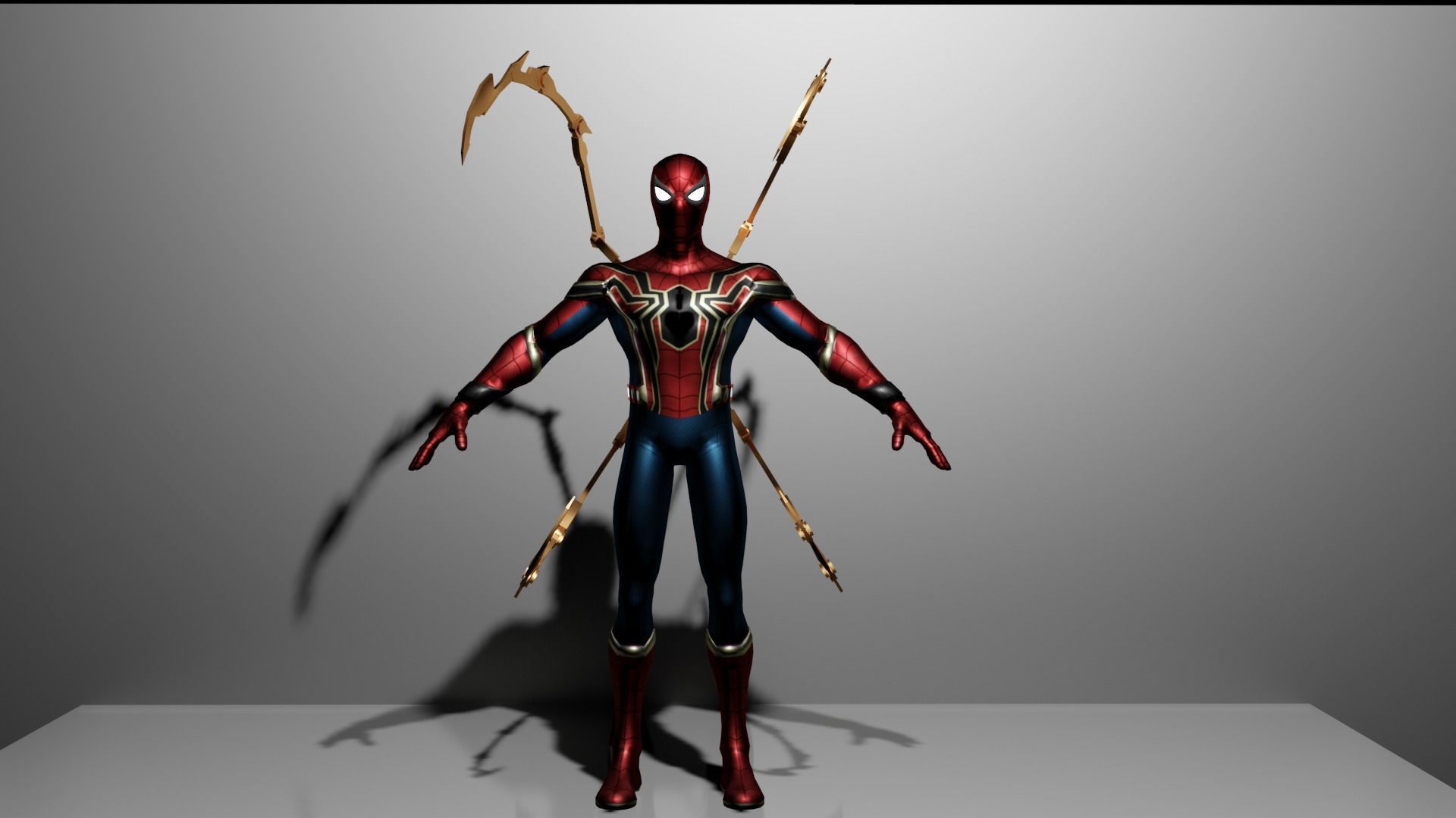spiderman bundle all spiderman models and suits 3D model_6