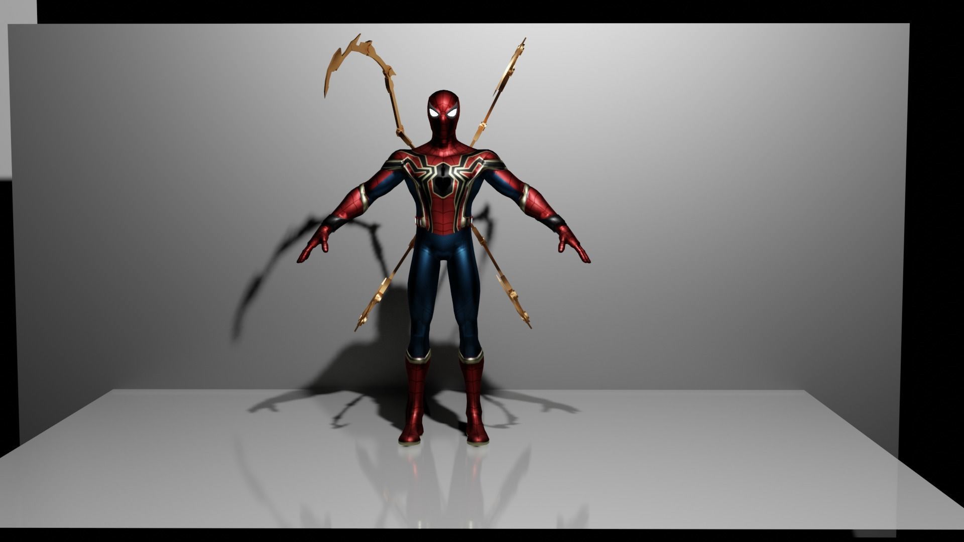 spiderman bundle all spiderman models and suits 3D model_5
