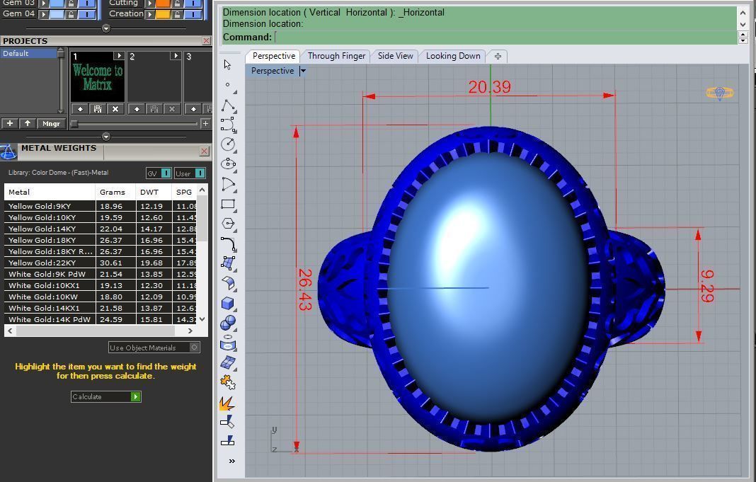 Ring R 46 3D print model_1