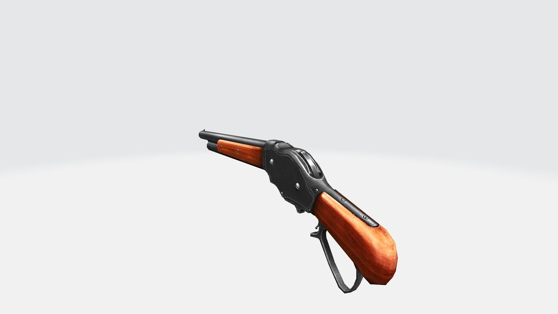 Weapon Shotgun M1014 SPAS12 M1887 MAG-7 3D model_9