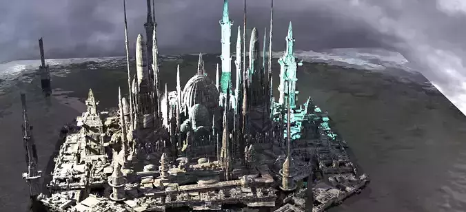 2097 Cityscape Kit bash