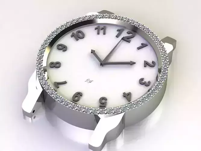 Diamond Watch W 1 3D print model