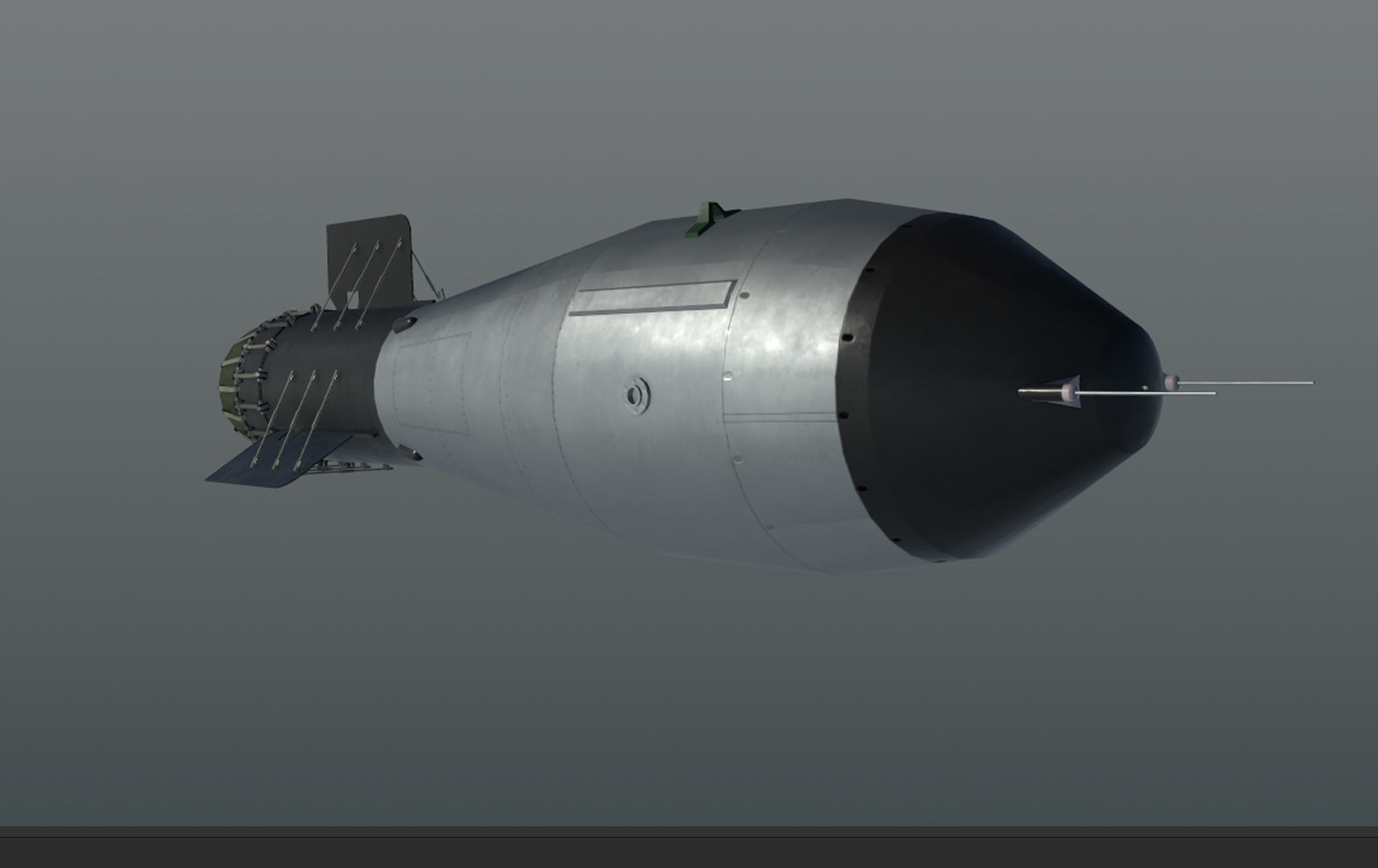 Tupolev Tu-95V Bear A Tsar Bomba 3D model_16
