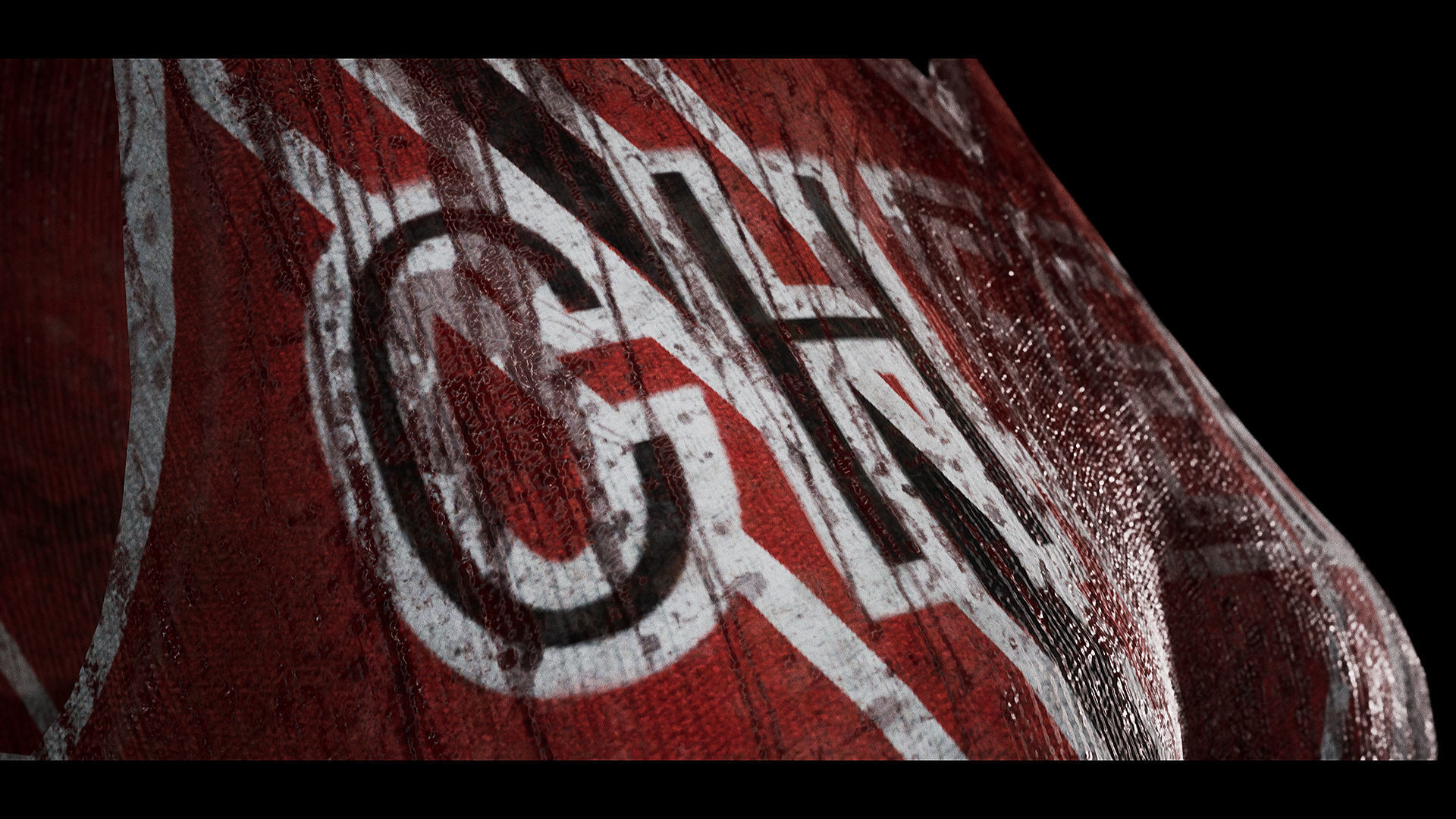 Zombie - Starved Female - Cheerleader Low-poly 3D model_30