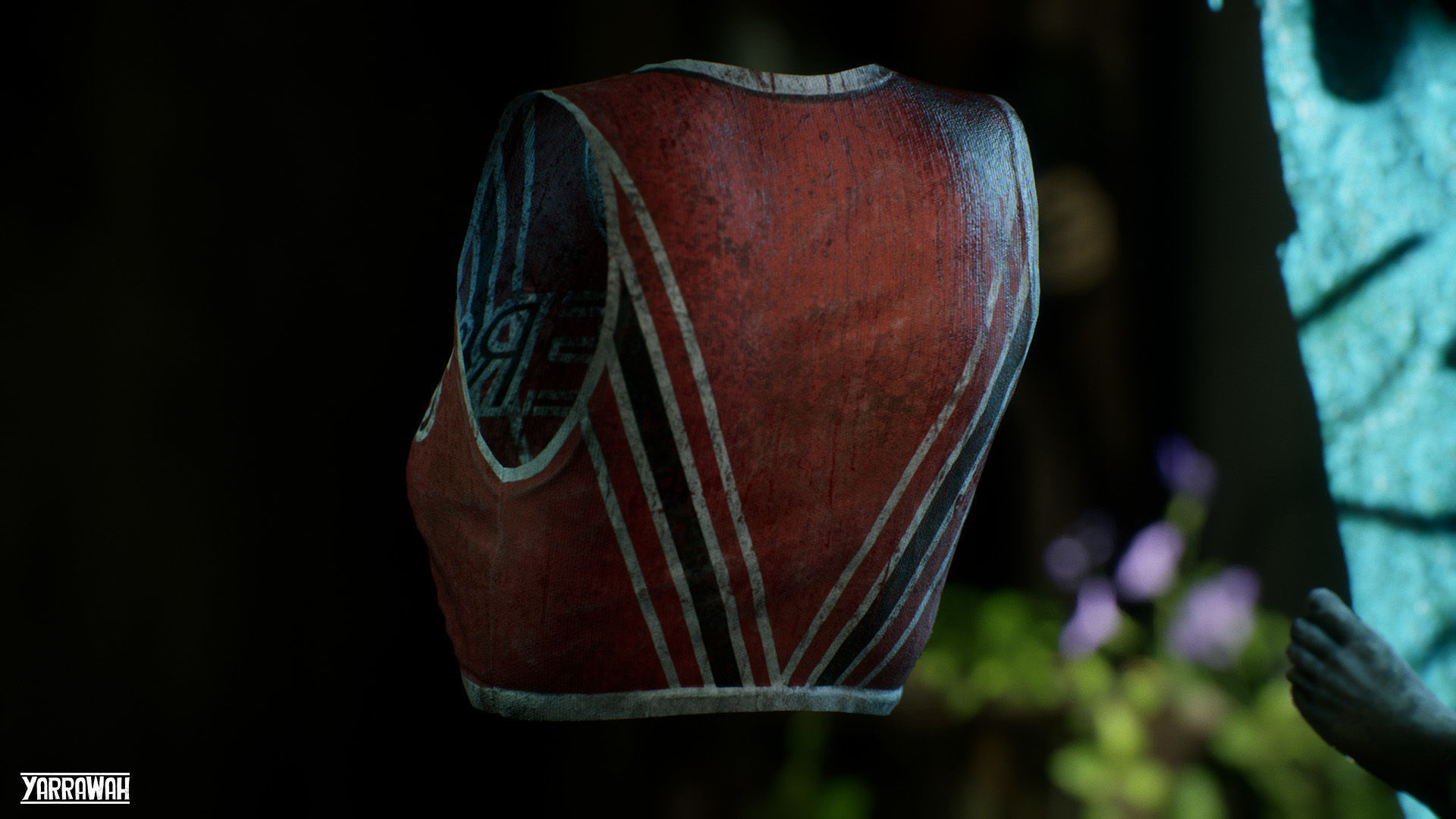 Zombie - Starved Female - Cheerleader Low-poly 3D model_14