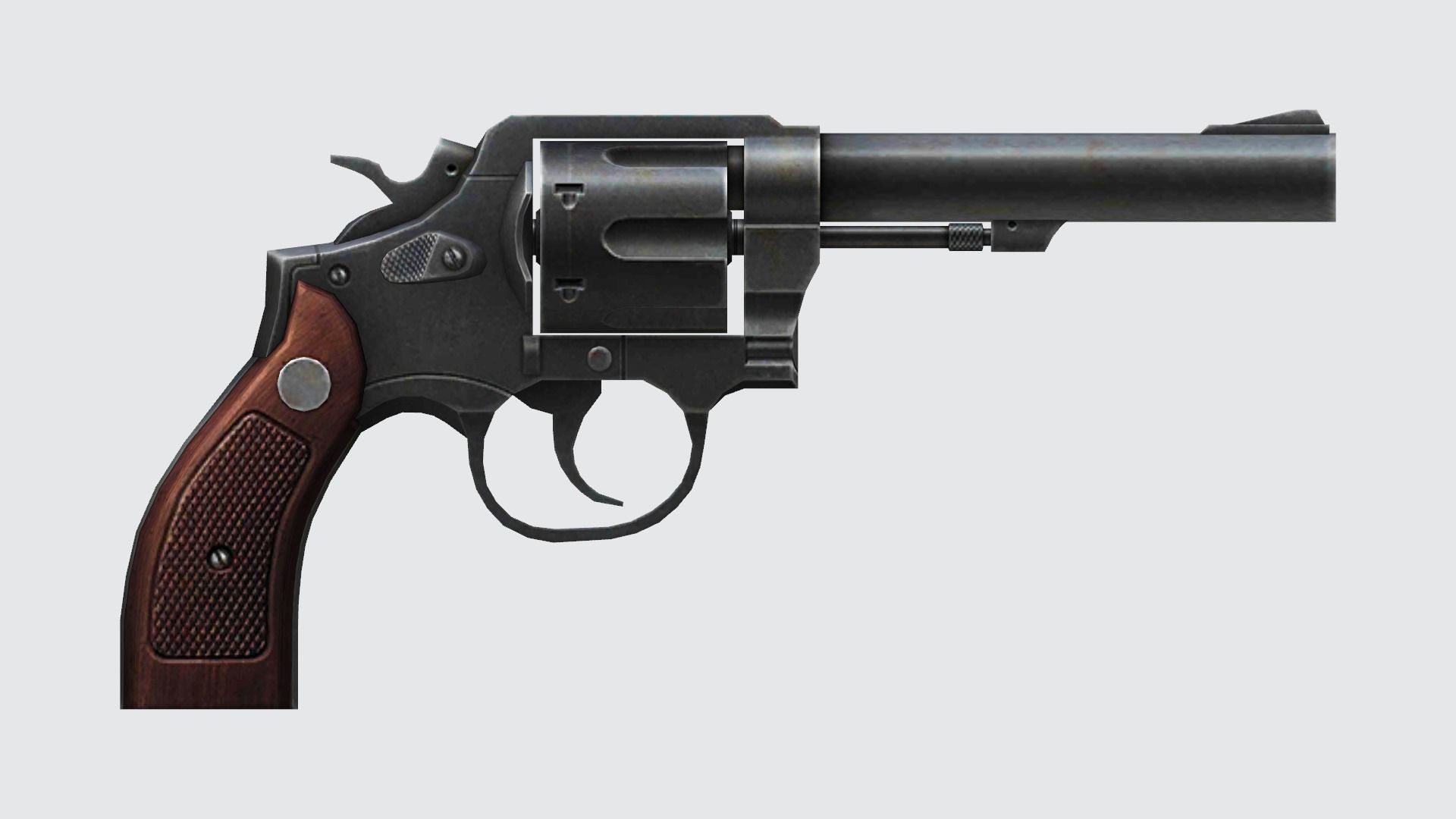 Weapon Pistol USP G18 M1873 M500 M1917 Mini Uzi Treatment Pistol 3D model_11