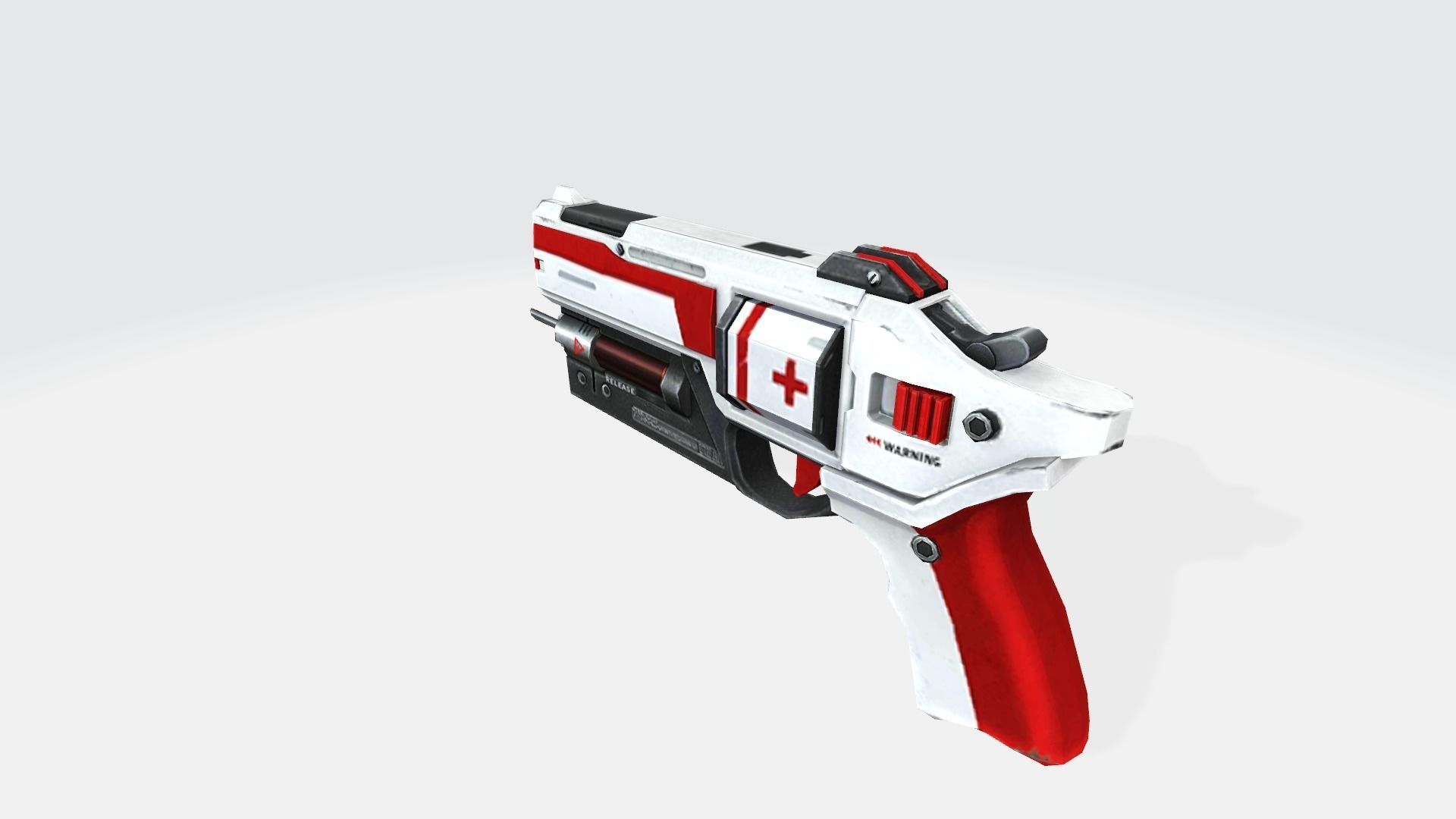 Weapon Pistol USP G18 M1873 M500 M1917 Mini Uzi Treatment Pistol 3D model_18