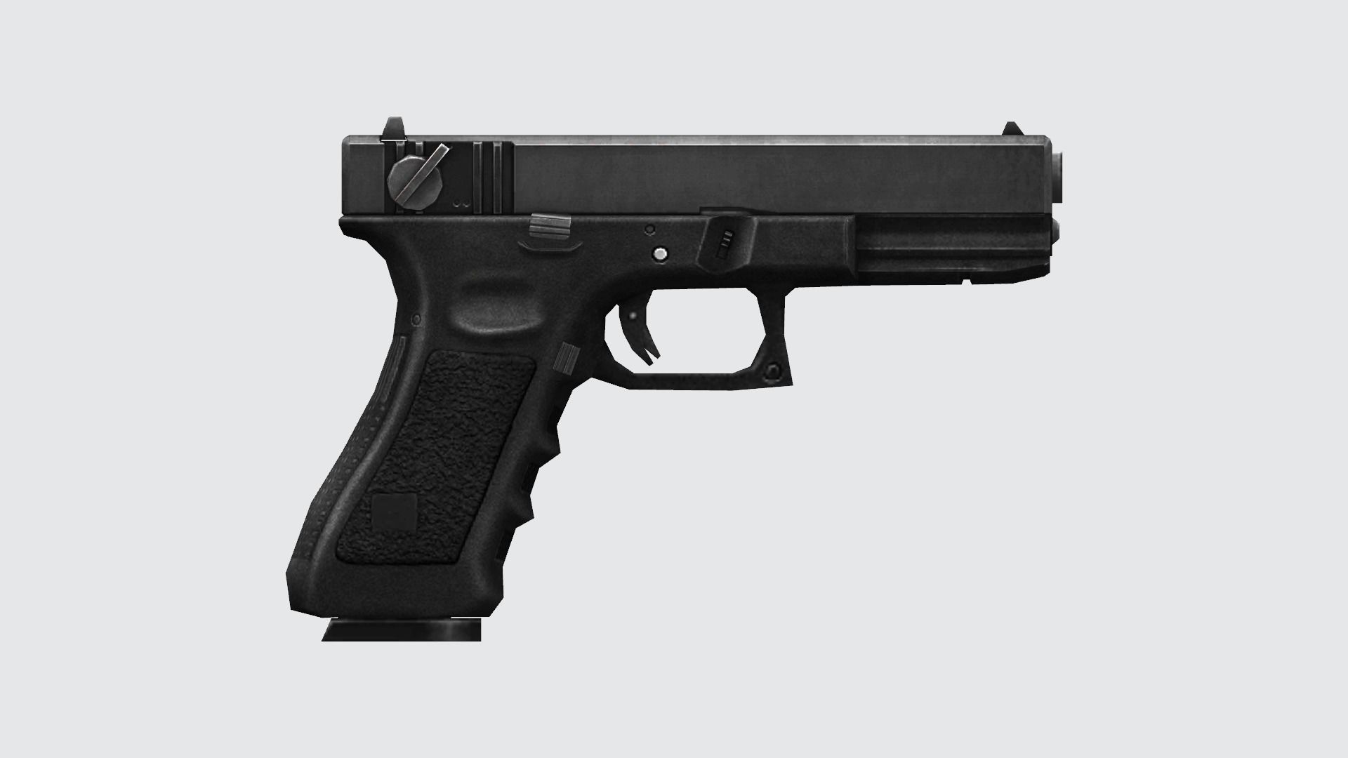 Weapon Pistol USP G18 M1873 M500 M1917 Mini Uzi Treatment Pistol 3D model_7