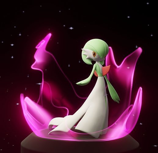 POKEMON GARDEVOIR 3D print model