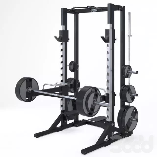 Technogym squat rack Free 3D model