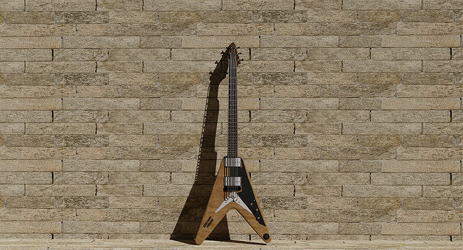 Gibson Guitar  3D model