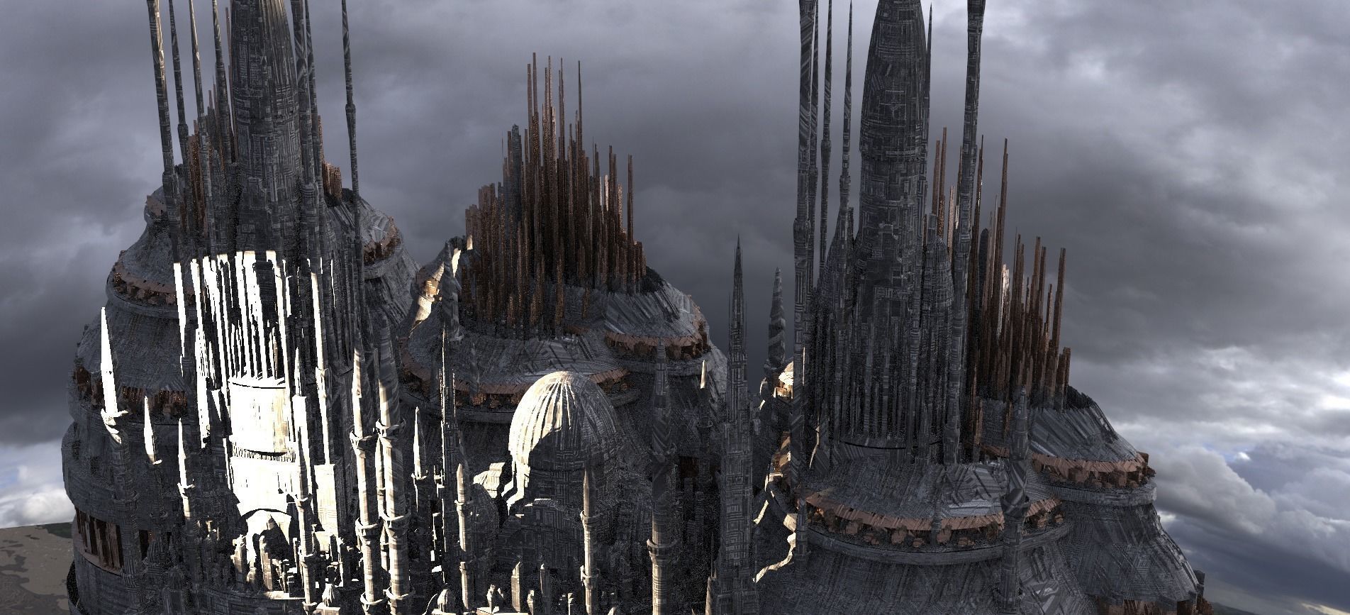 Thor Cityscape Kit bash 1 3D model | CGTrader