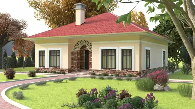 photorealistic exterior design