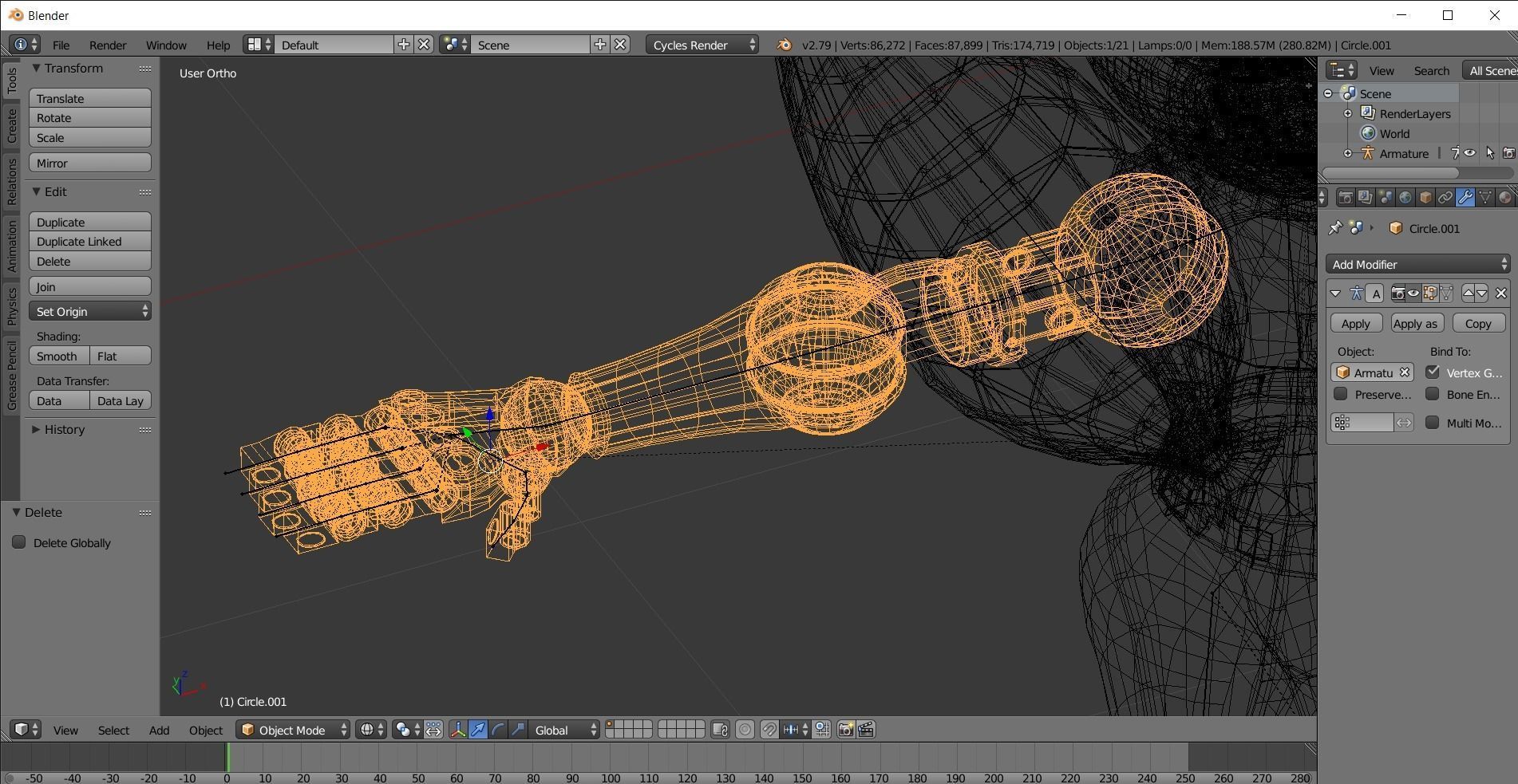 Rivet Lombax 3D model_7