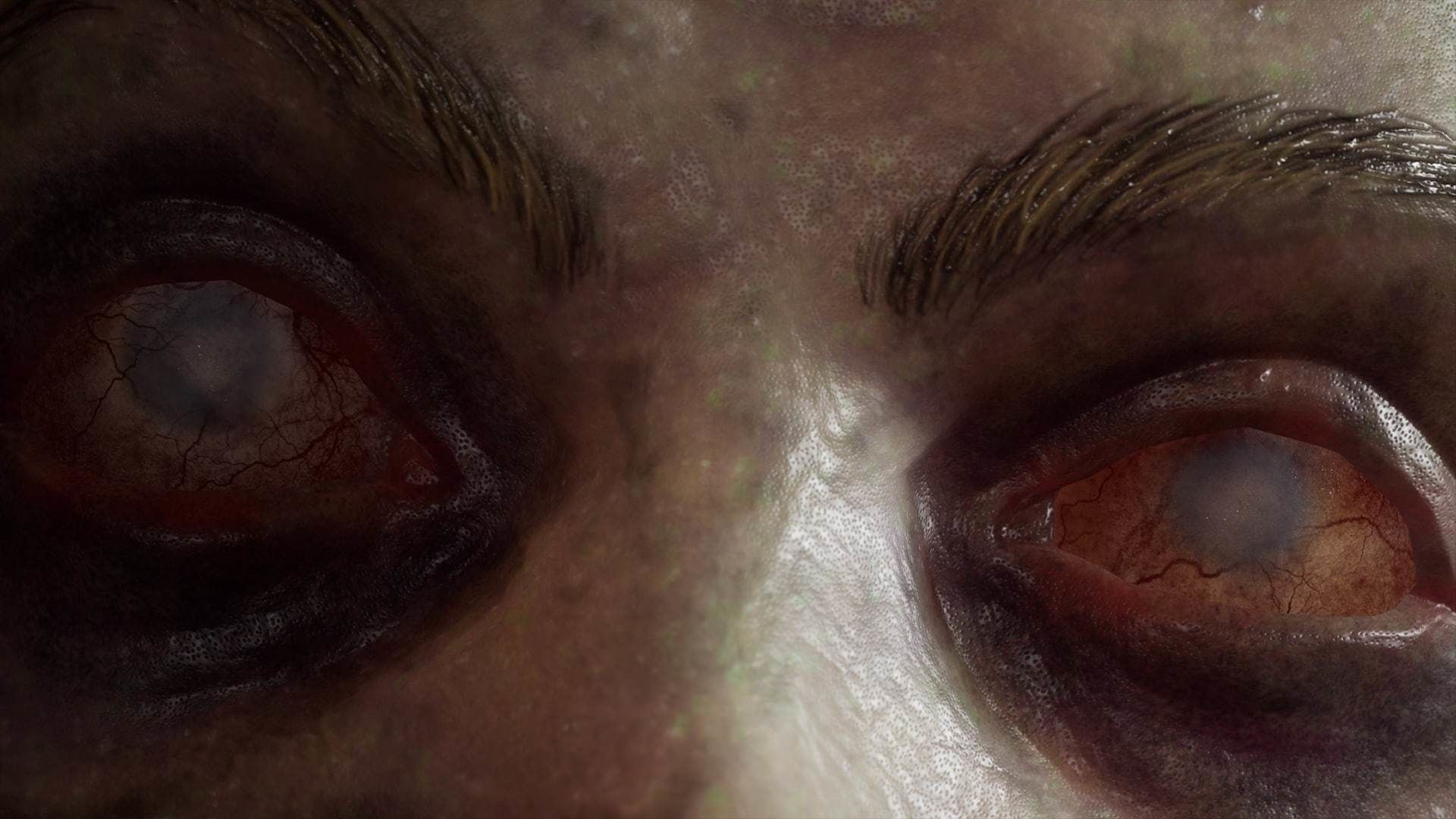 Zombies - Starved Male-Female Twin-Pack Low-poly 3D model_8