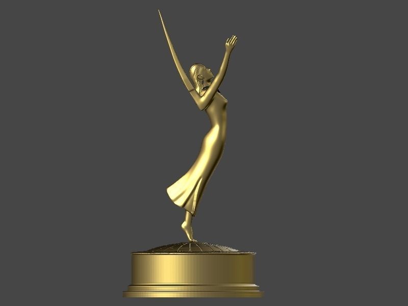 Award trofiy design 3D print model_6
