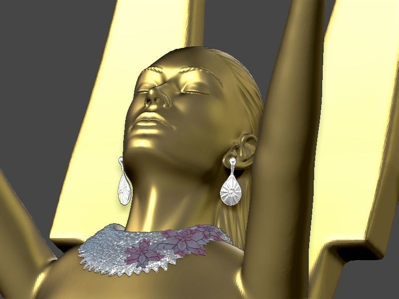 Award trofiy design 3D print model_12