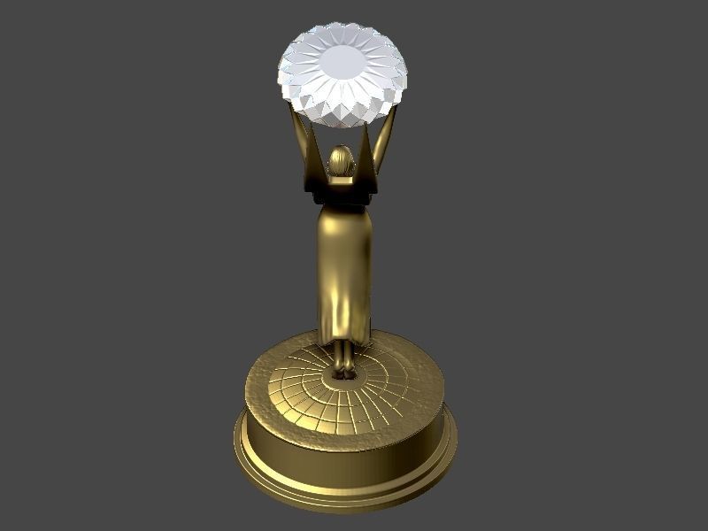 Award trofiy design 3D print model_18