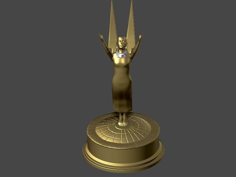Award trofiy design 3D print model_8