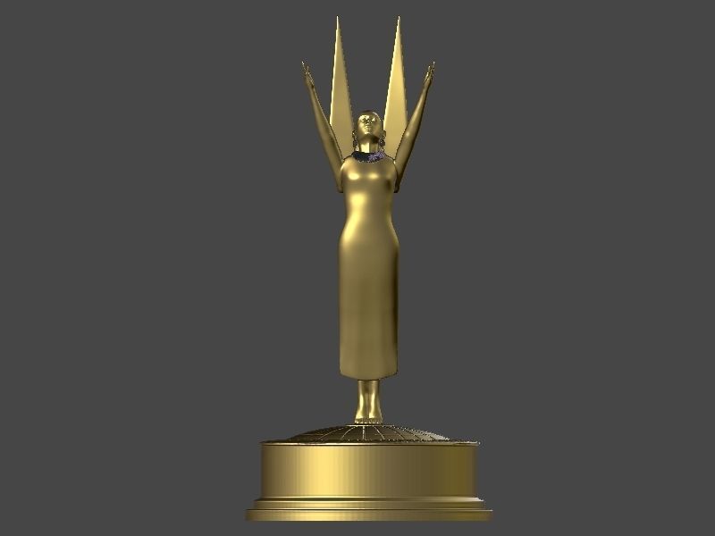 Award trofiy design 3D print model_7