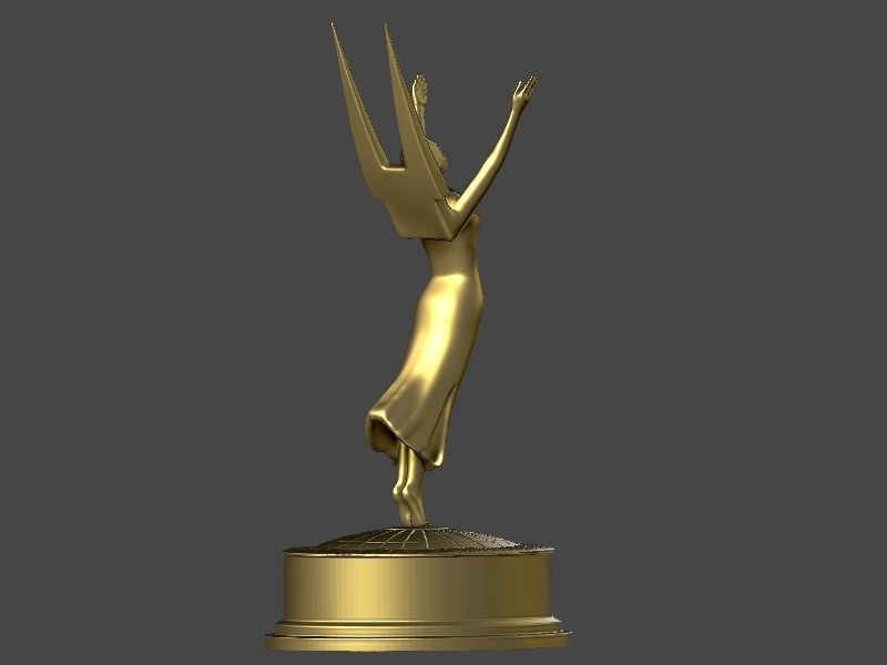 Award trofiy design 3D print model_5