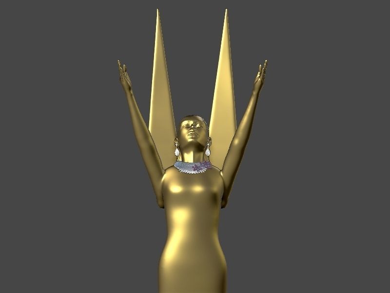 Award trofiy design 3D print model_10