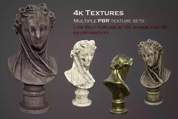 the Veiled Lady bust 