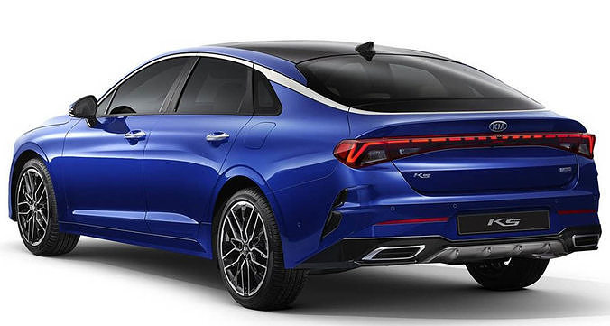 kia optima k5 2021 Free low-poly 3D model