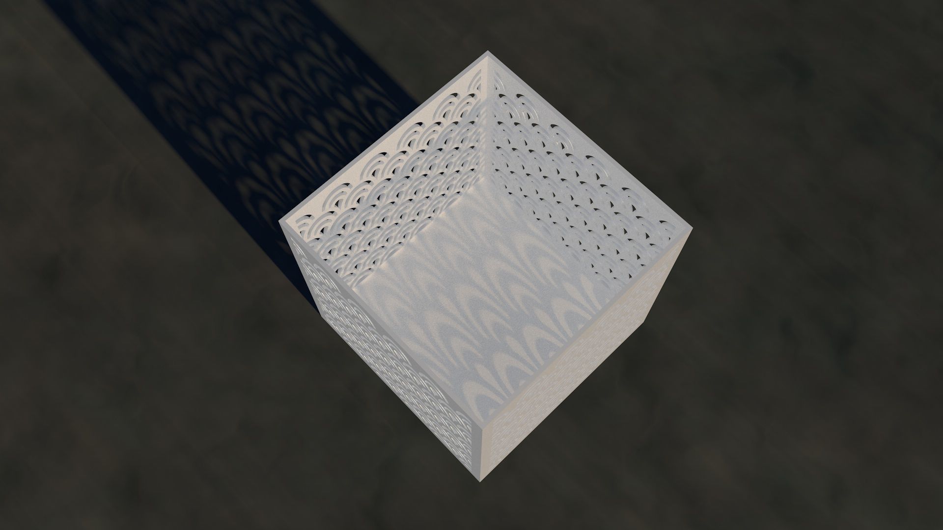 Patterned Box 3D print model_1