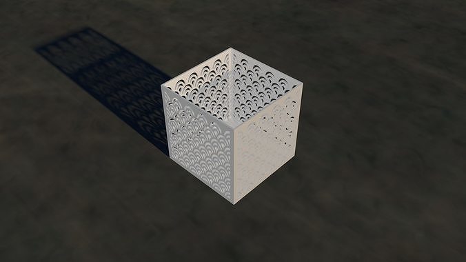 Patterned Box 3D print model