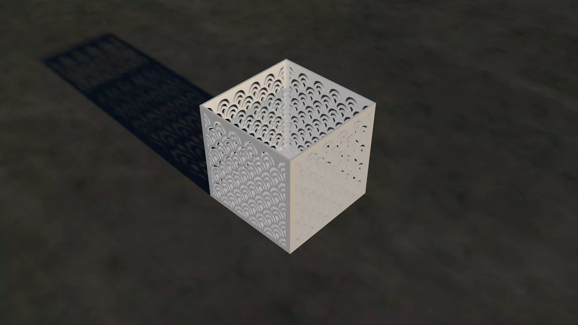 Patterned Box 3D print model_0
