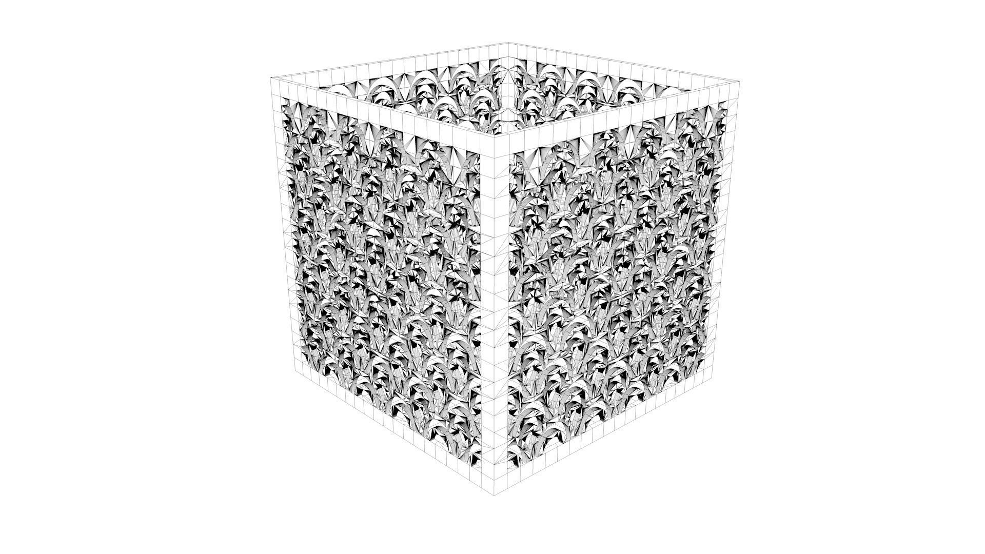 Patterned Box 3D print model_5