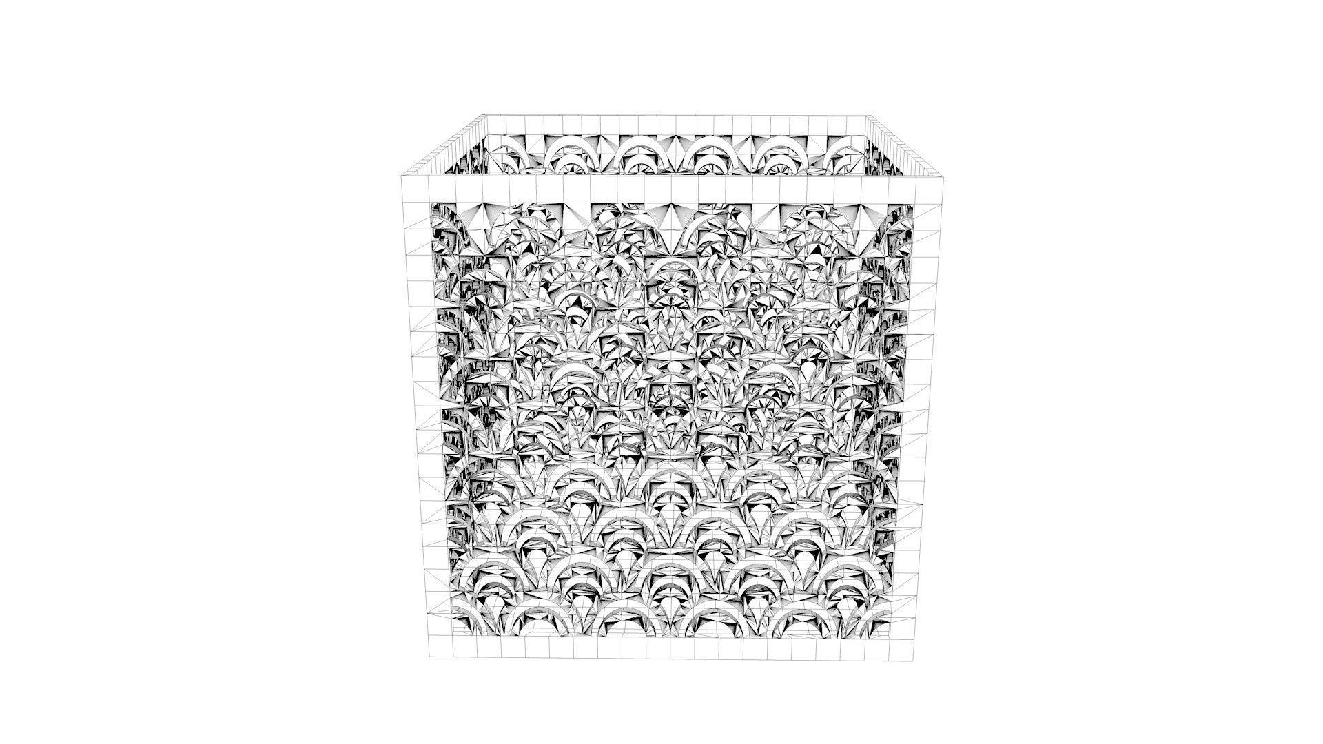 Patterned Box 3D print model_6