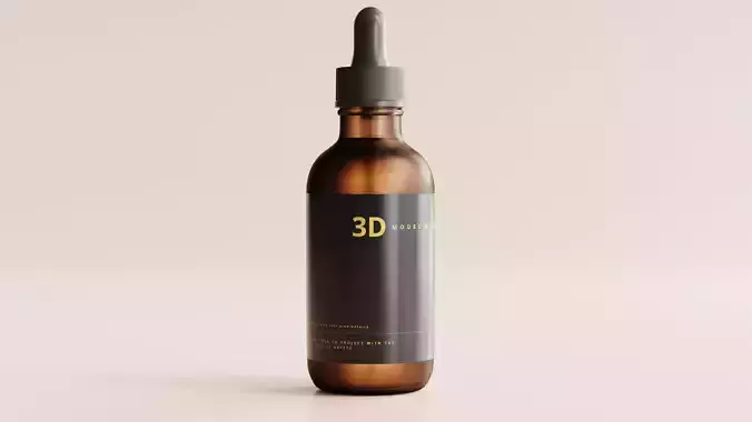 Amber Glass Dropper Bottle