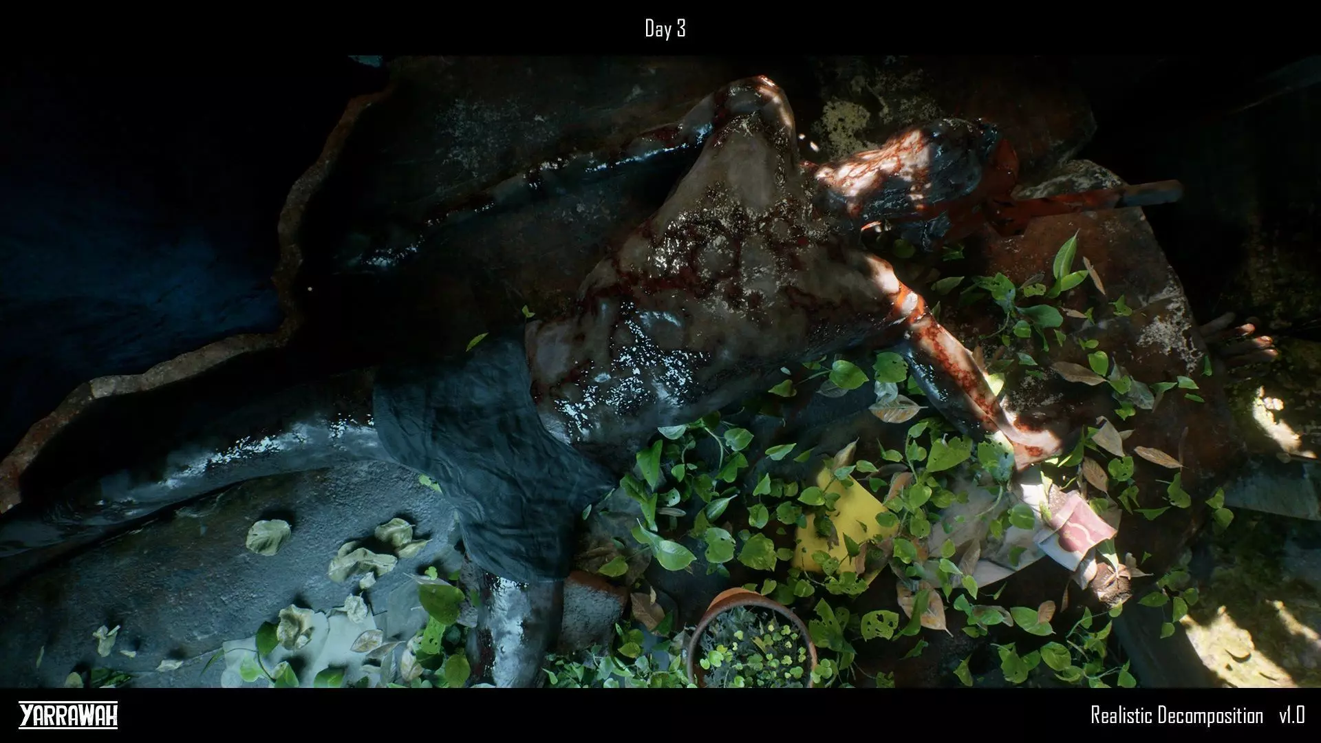 Zombies - Modular Four Pack Low-poly 3D model_0