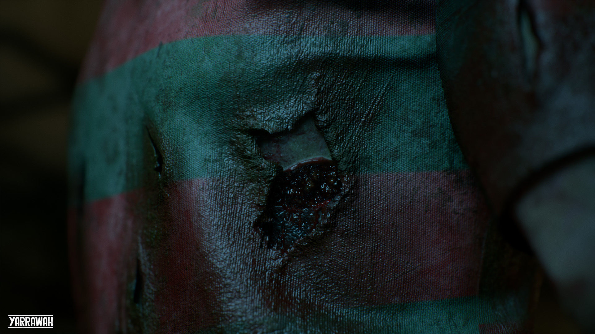 Zombies - Modular Four Pack Low-poly 3D model_23