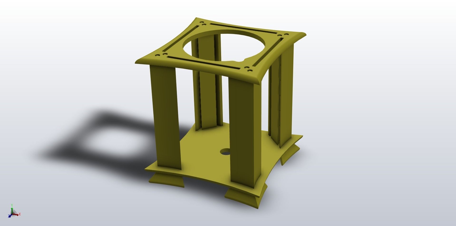 Litho Lamp 3D print model_4