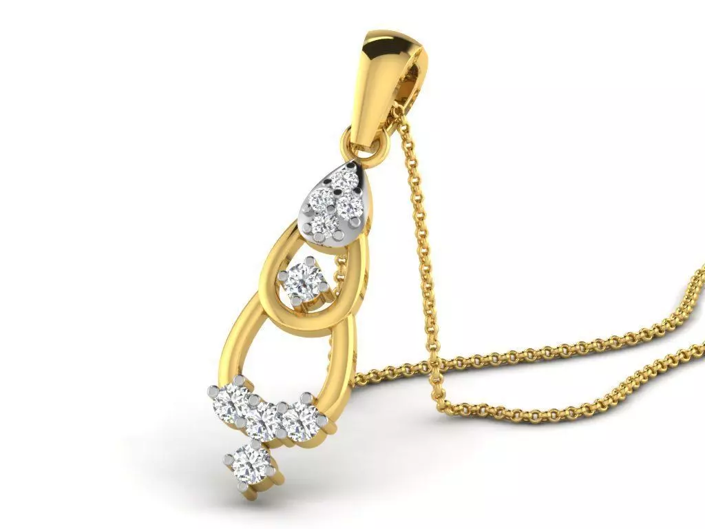 Women pendant 3dm render detail 3D print model_0