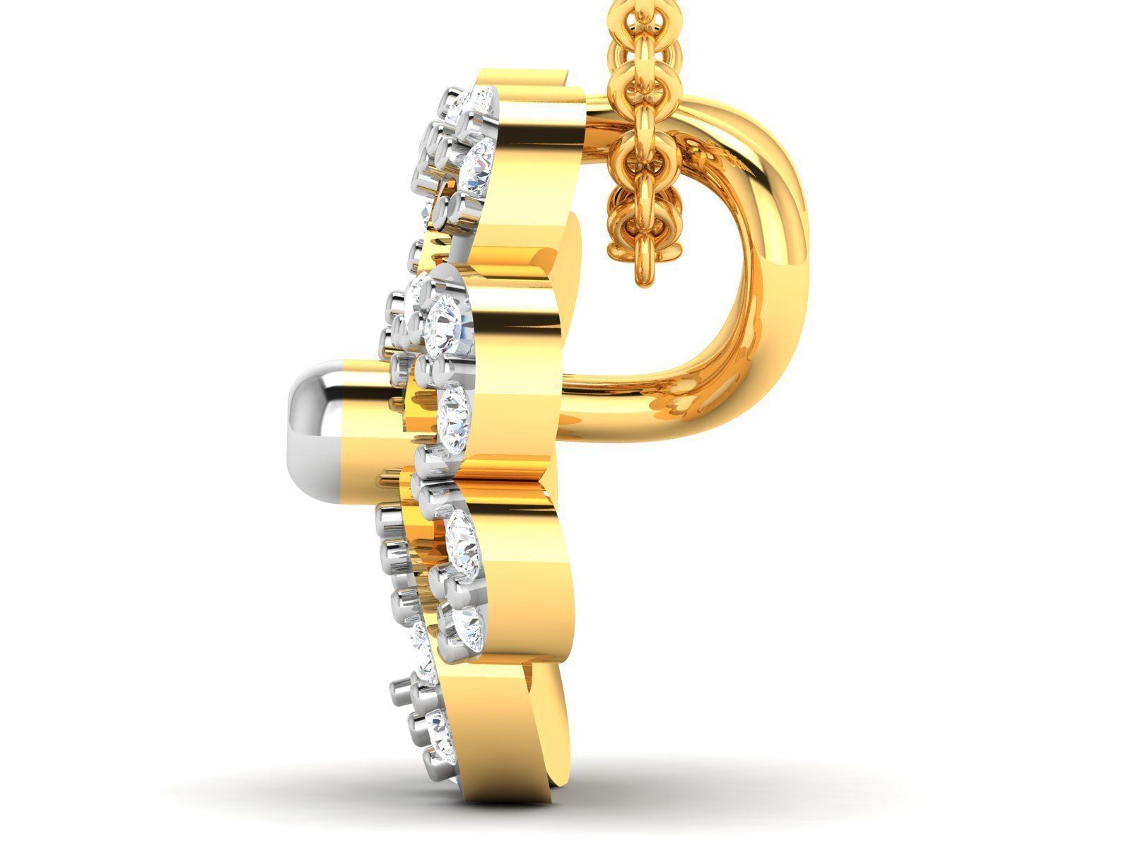 Women pendant 3dm render detail 3D print model_3