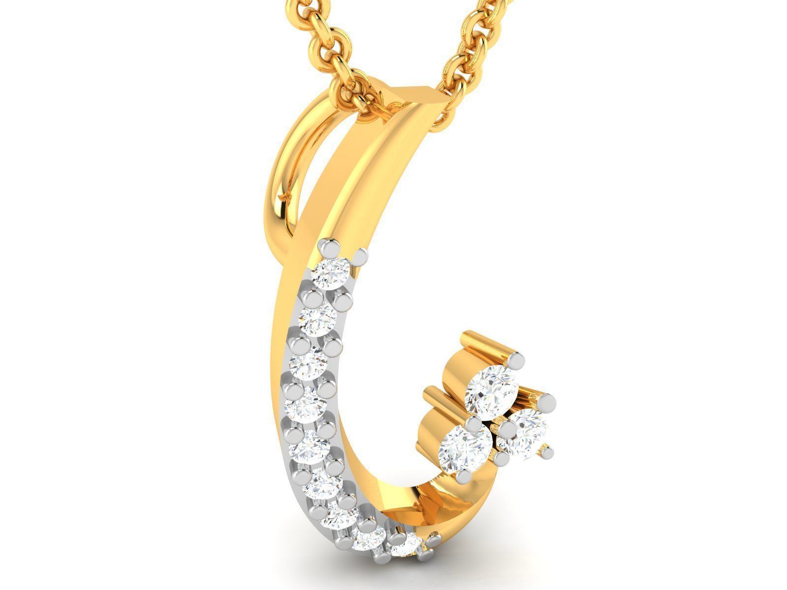 Women pendant 3dm render detail 3D print model_1