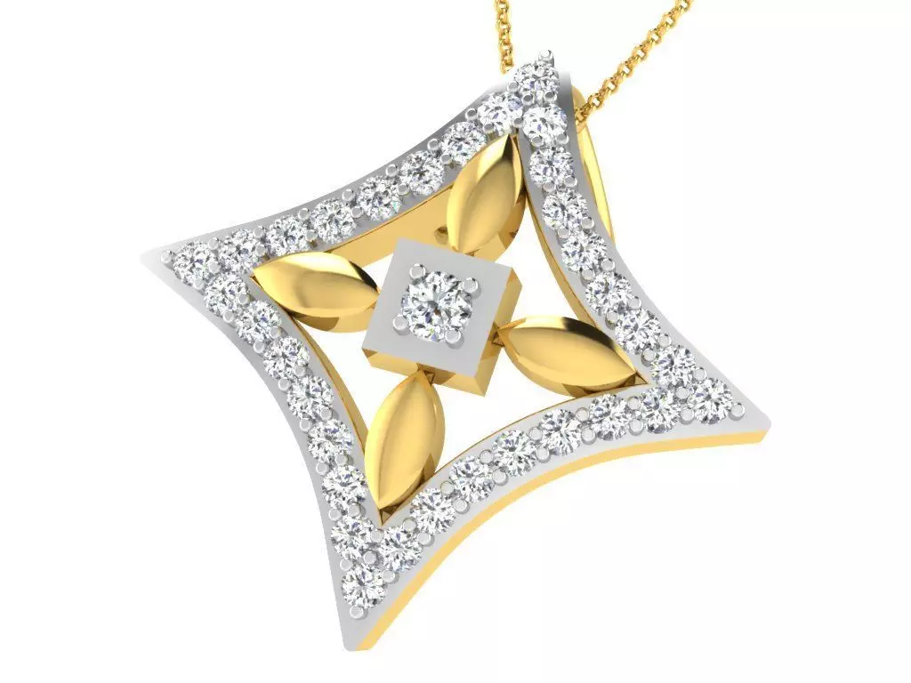 Women pendant 3dm render detail 3D print model_0