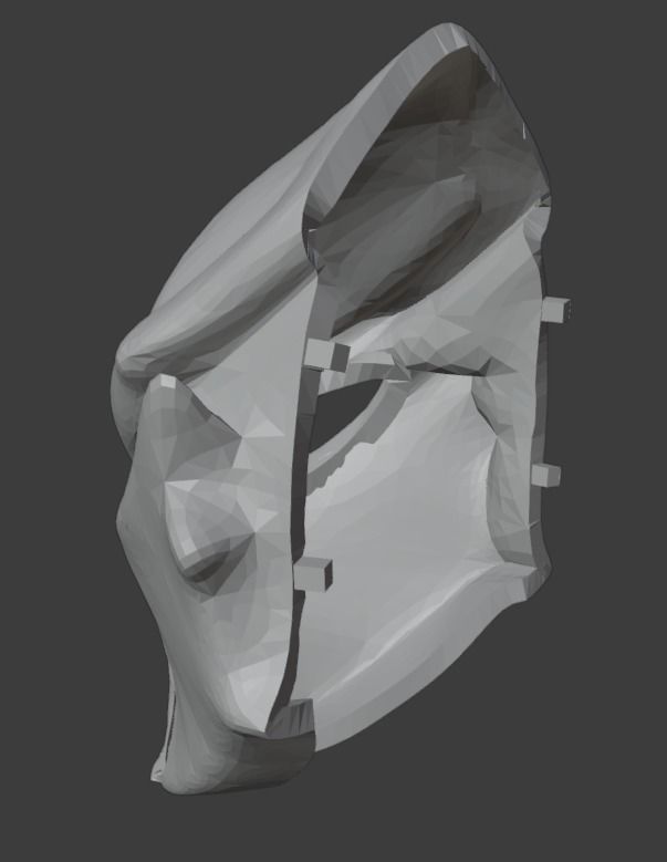 Helmet Pantheon Dragonslayer - League Of Legends 3D print model_5