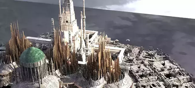 Asgardian Advanced City Kitbash