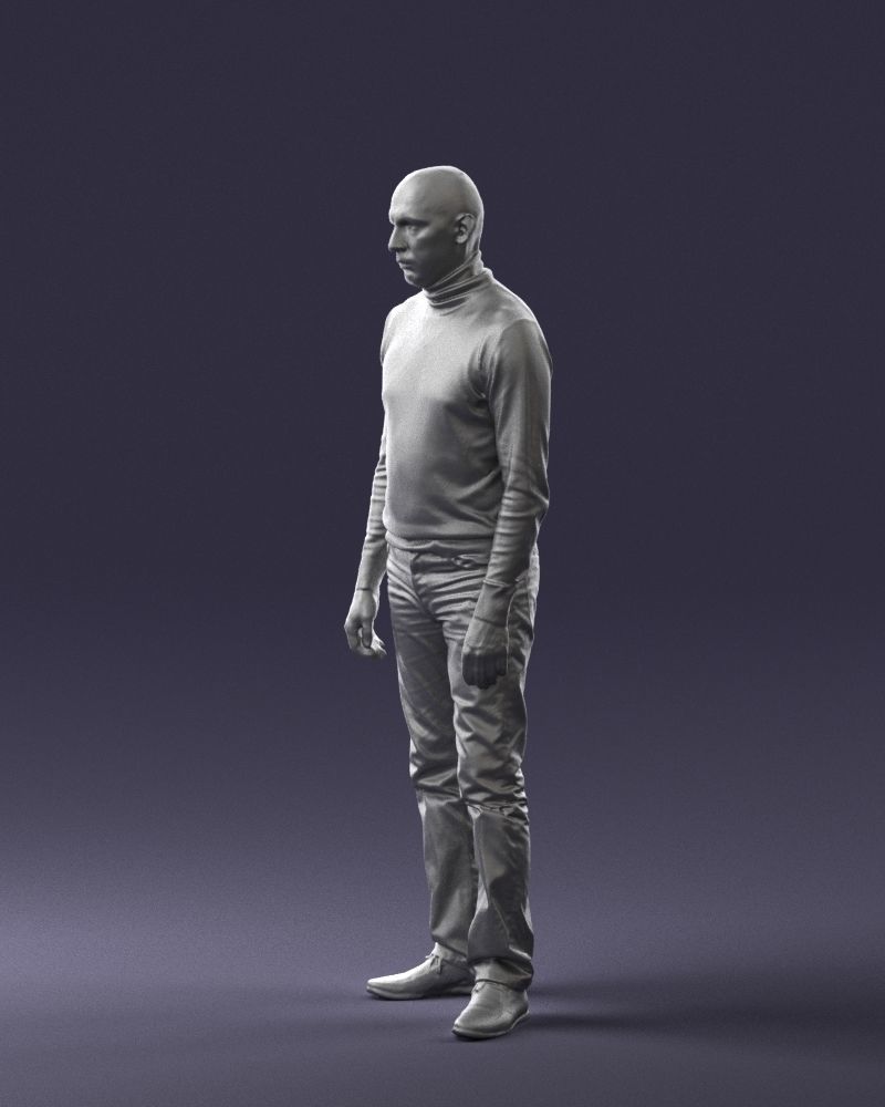 Guy the coffee turtleneck 0514 3D model_7