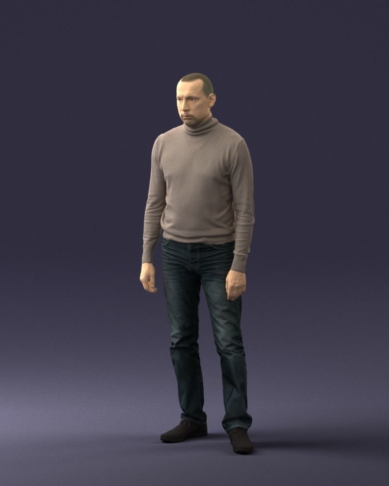 Guy the coffee turtleneck 0514 3D model_3