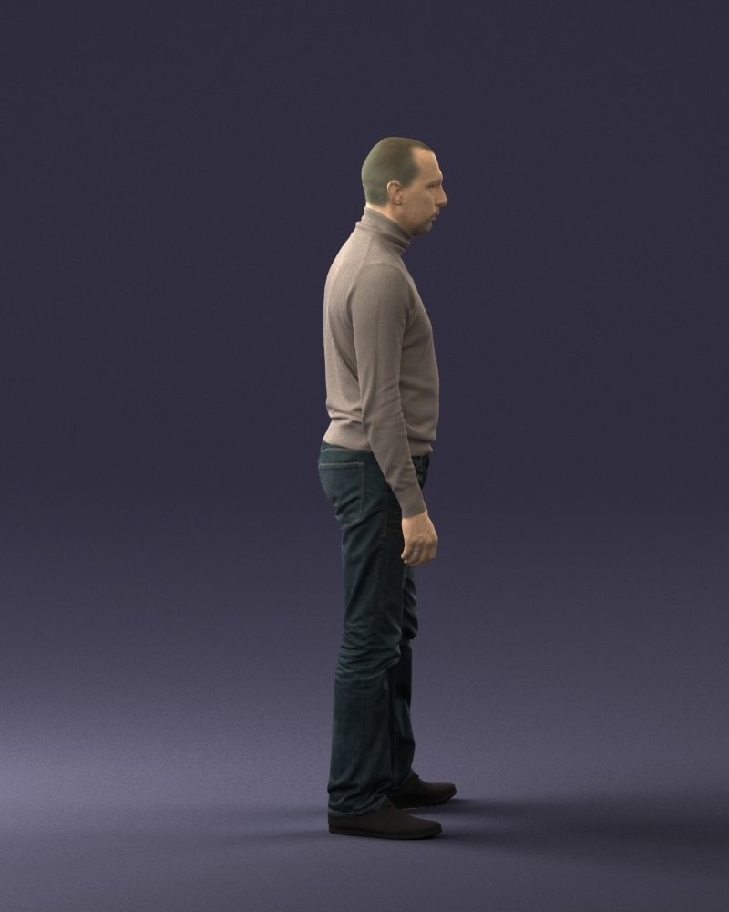 Guy the coffee turtleneck 0514 3D model_27
