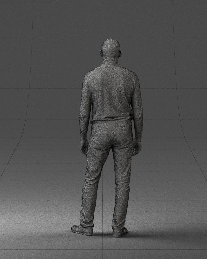 Guy the coffee turtleneck 0514 3D model_20